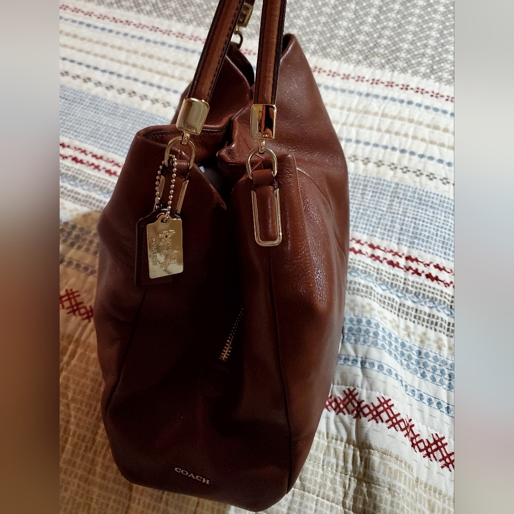 Coach leather tote bag (Phoebe)